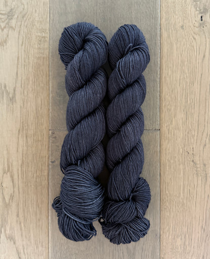 Charcoal Fingering Yarn