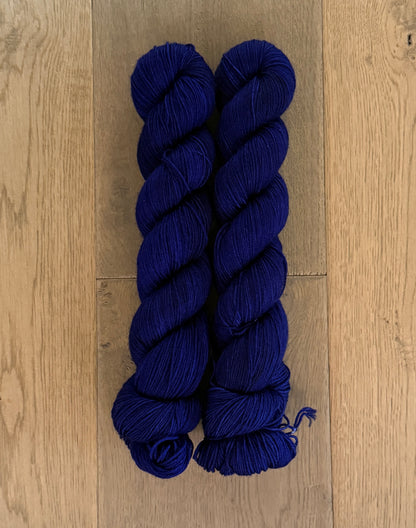 Indigo Fingering Yarn