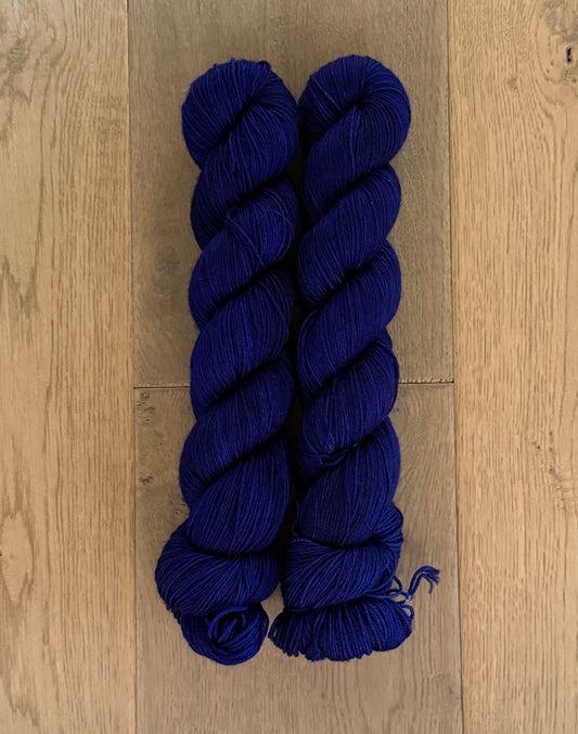 Indigo Fingering Yarn