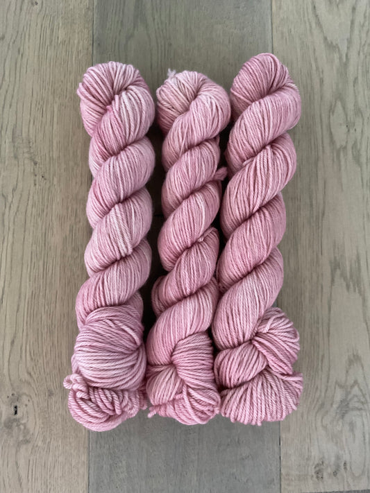 Worsted Dusty Rose Yarn