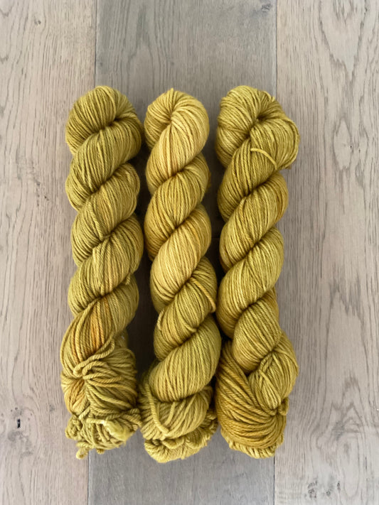 Worsted Spicy Mustard Yarn