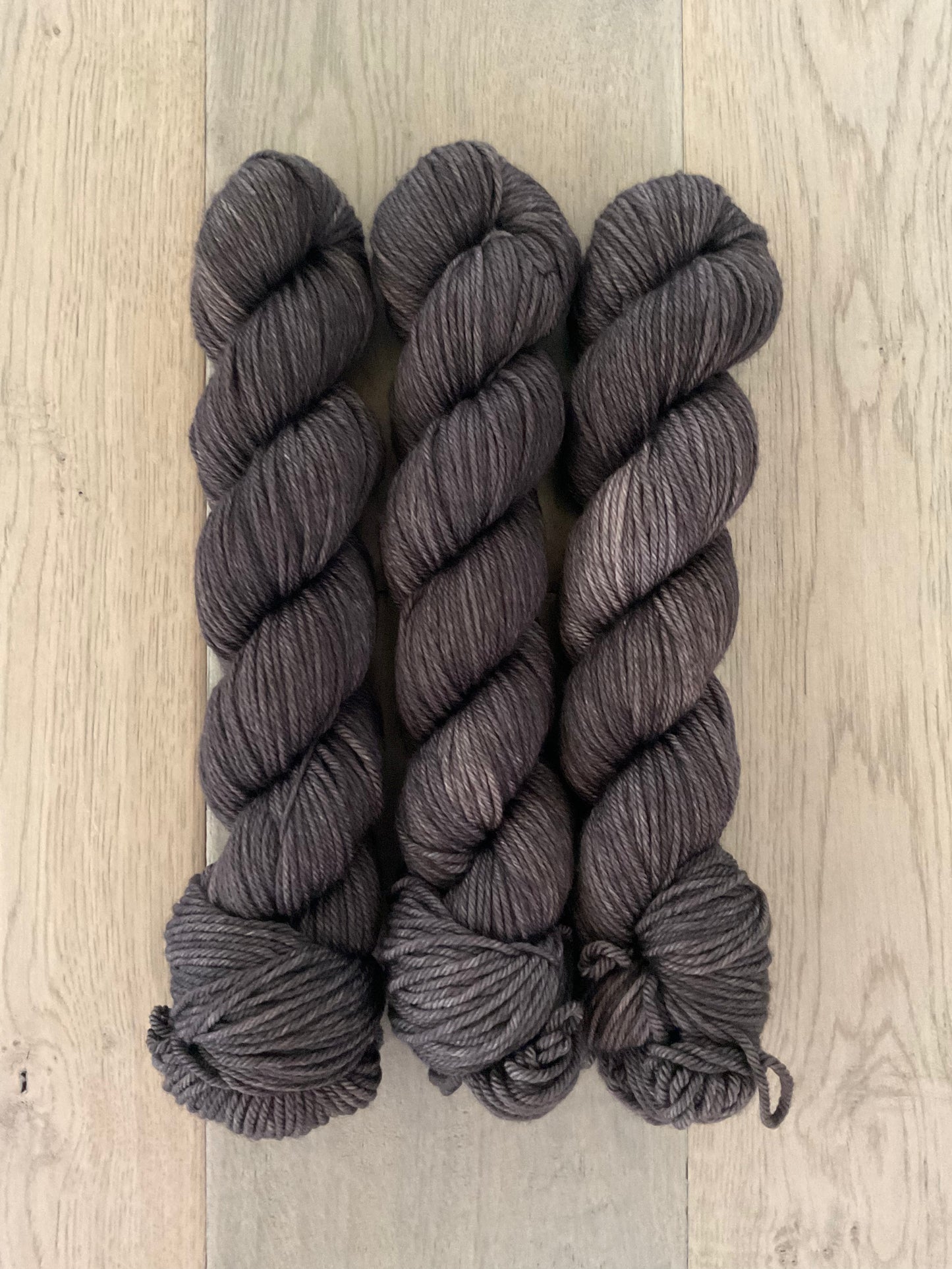 Worsted Black Coffee Yarn