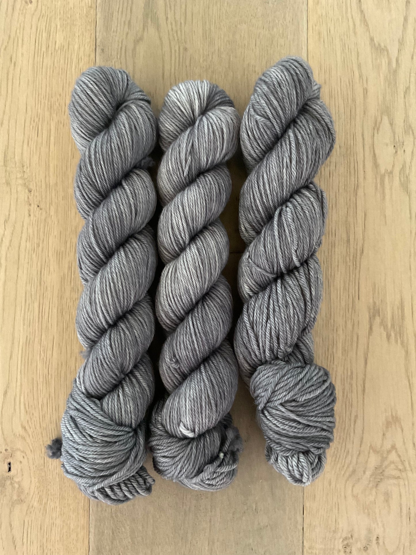 Worsted Grey Yarn