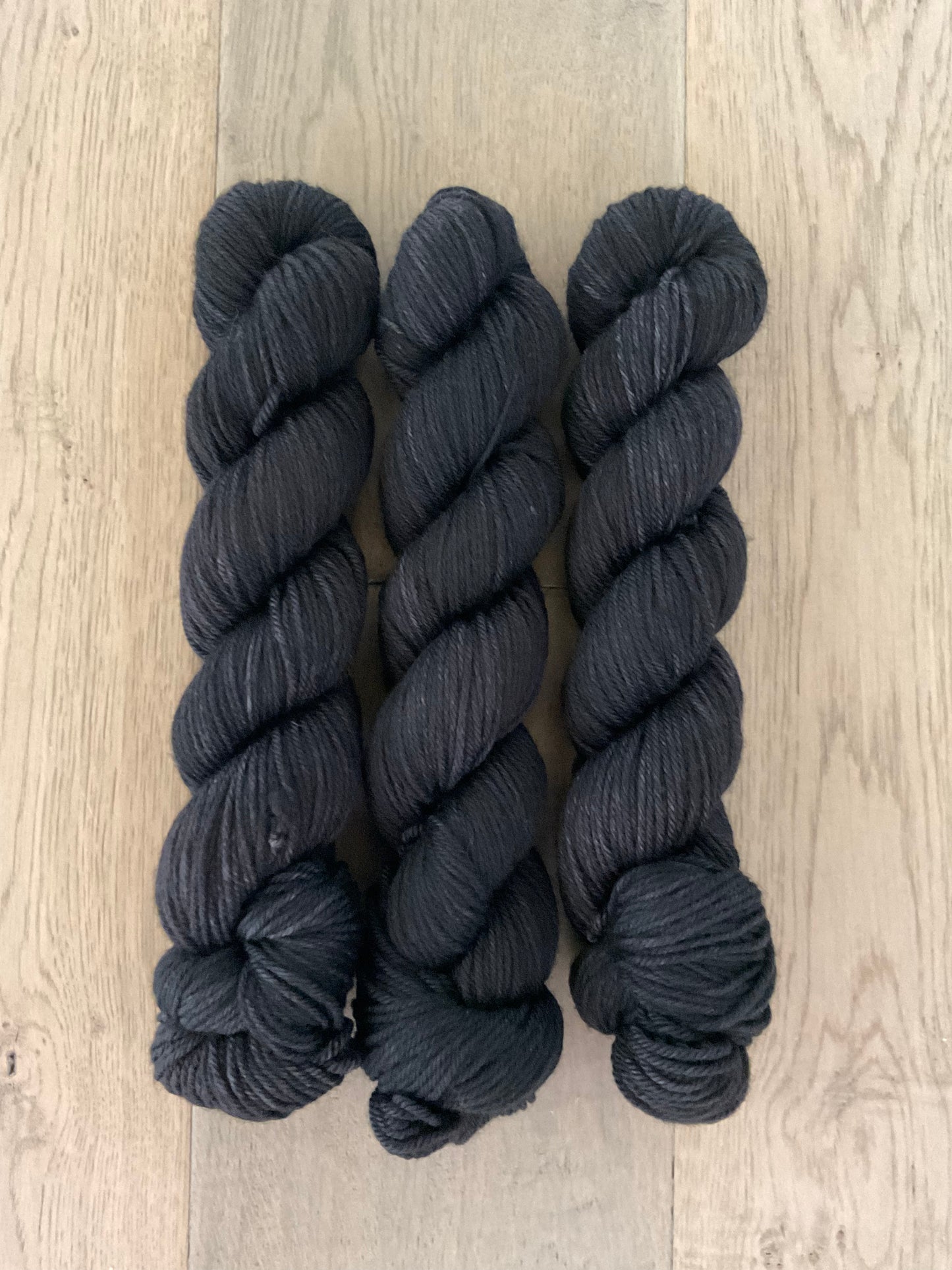 Worsted Charcoal Yarn