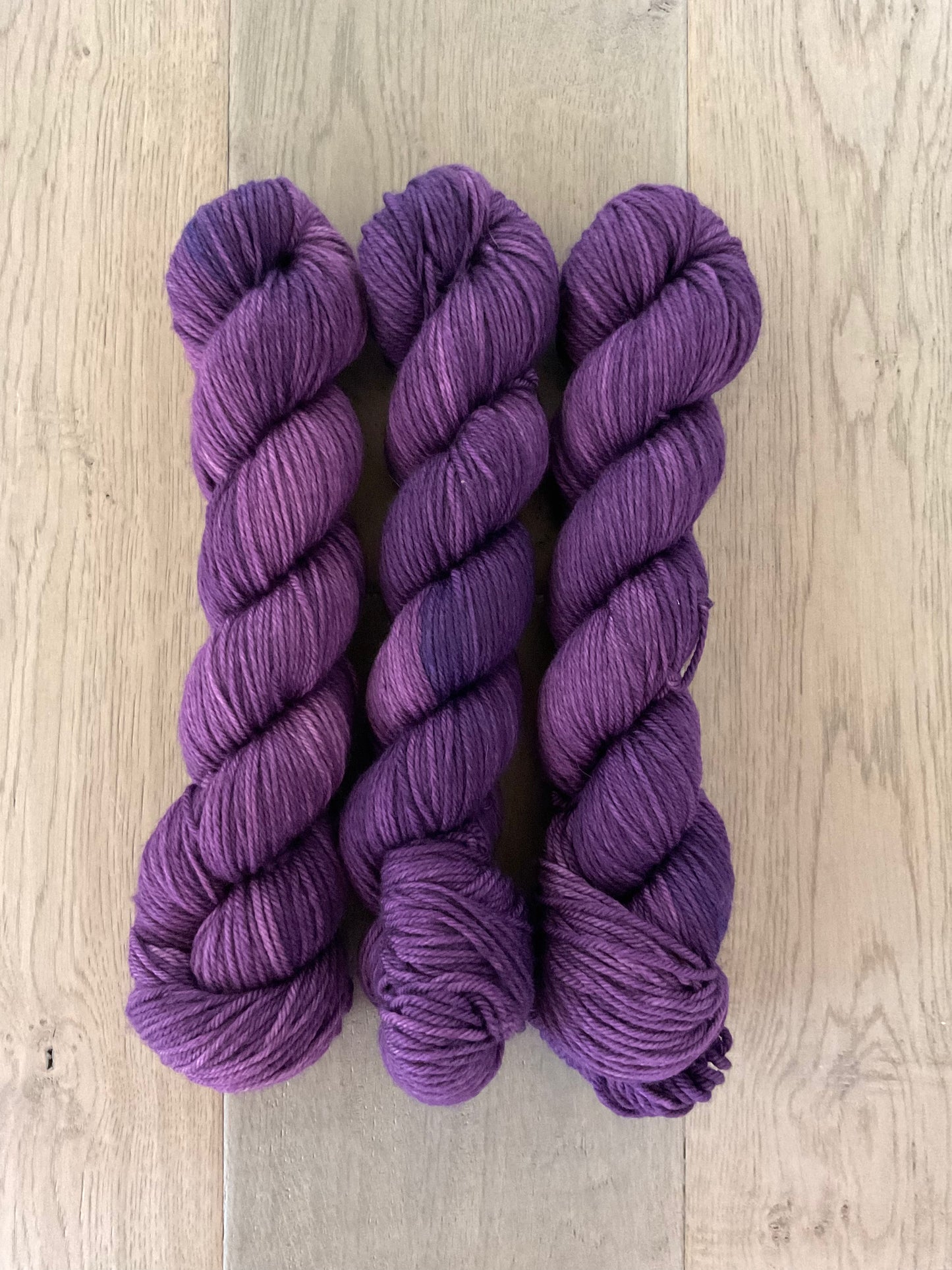 Worsted Purple Yarn