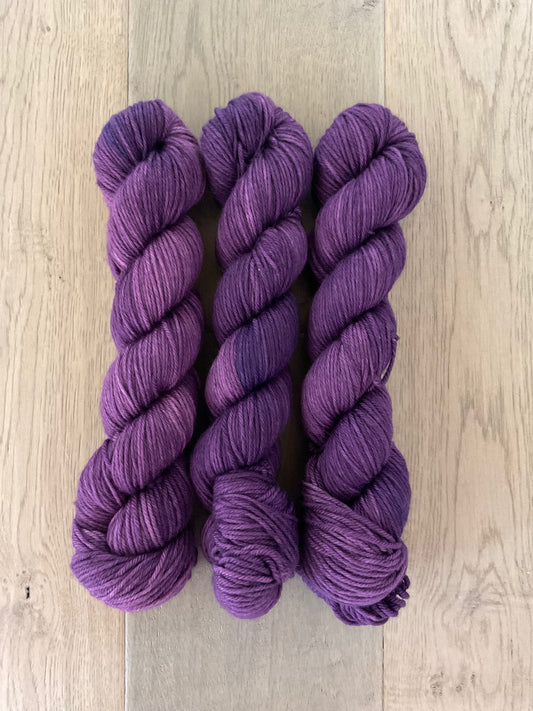 Worsted Purple Yarn