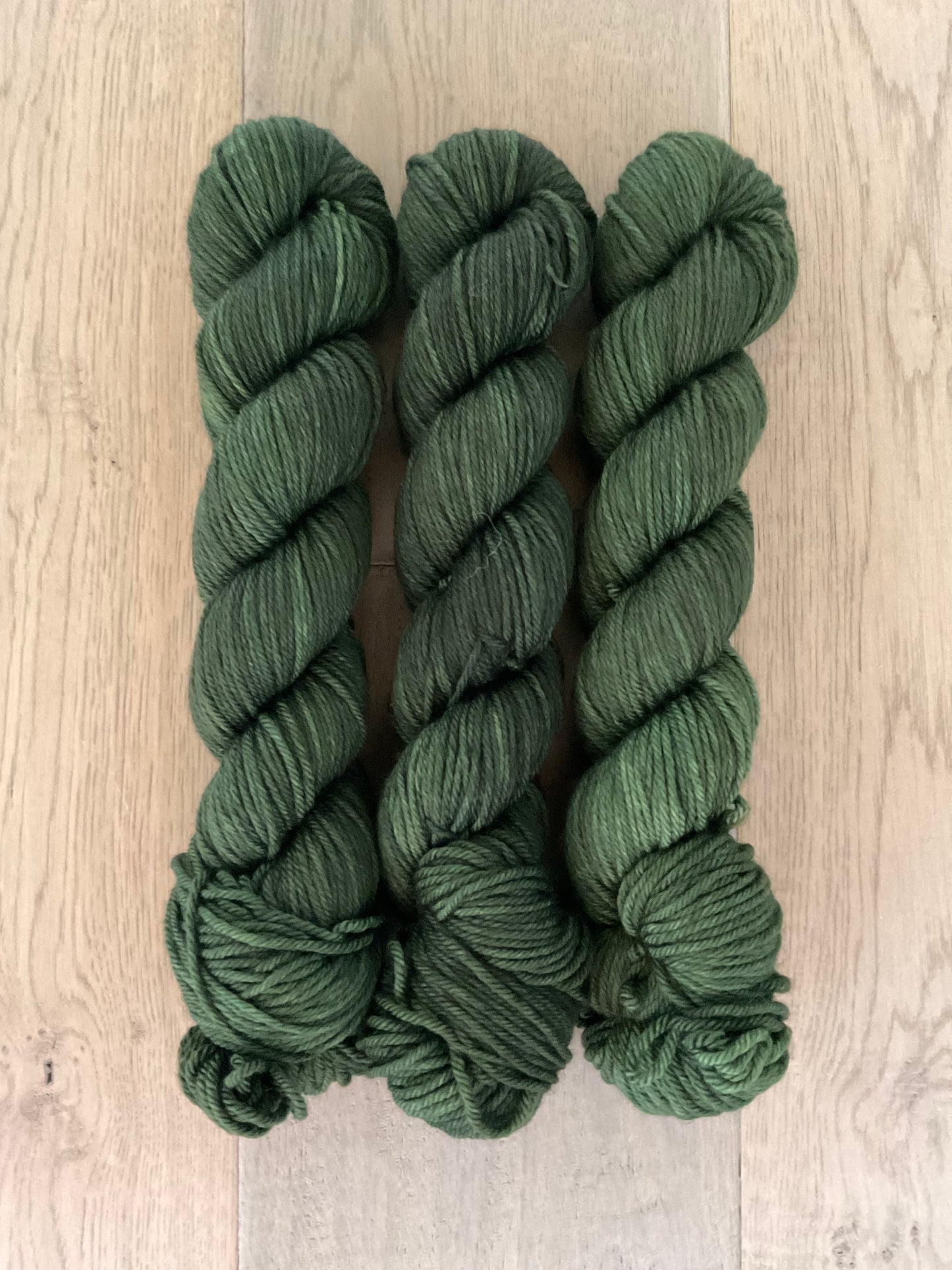 Worsted Hunter Green Yarn