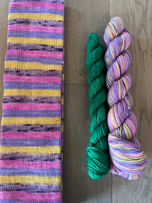 Rapunzel Self Striping Sock Set