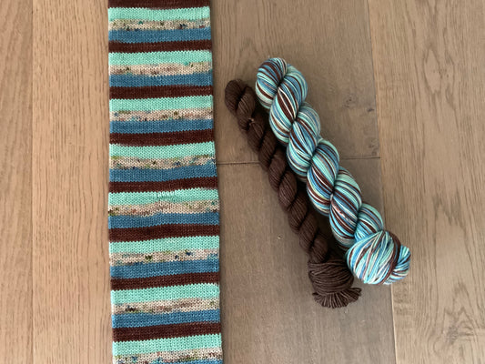 Jasper Fingering Self Striping Sock Set