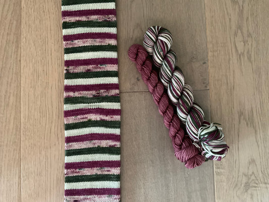 Banff Fingering Self Striping Sock Set