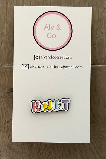 Enamel pins by Aly & Co