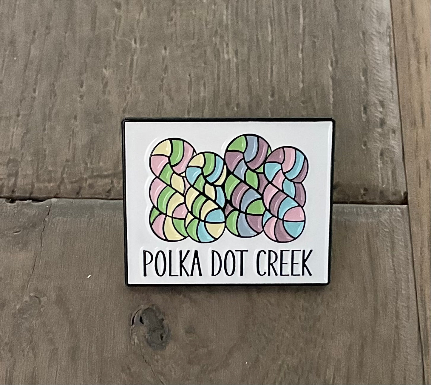 Enamel pins by Polka Dot Creek