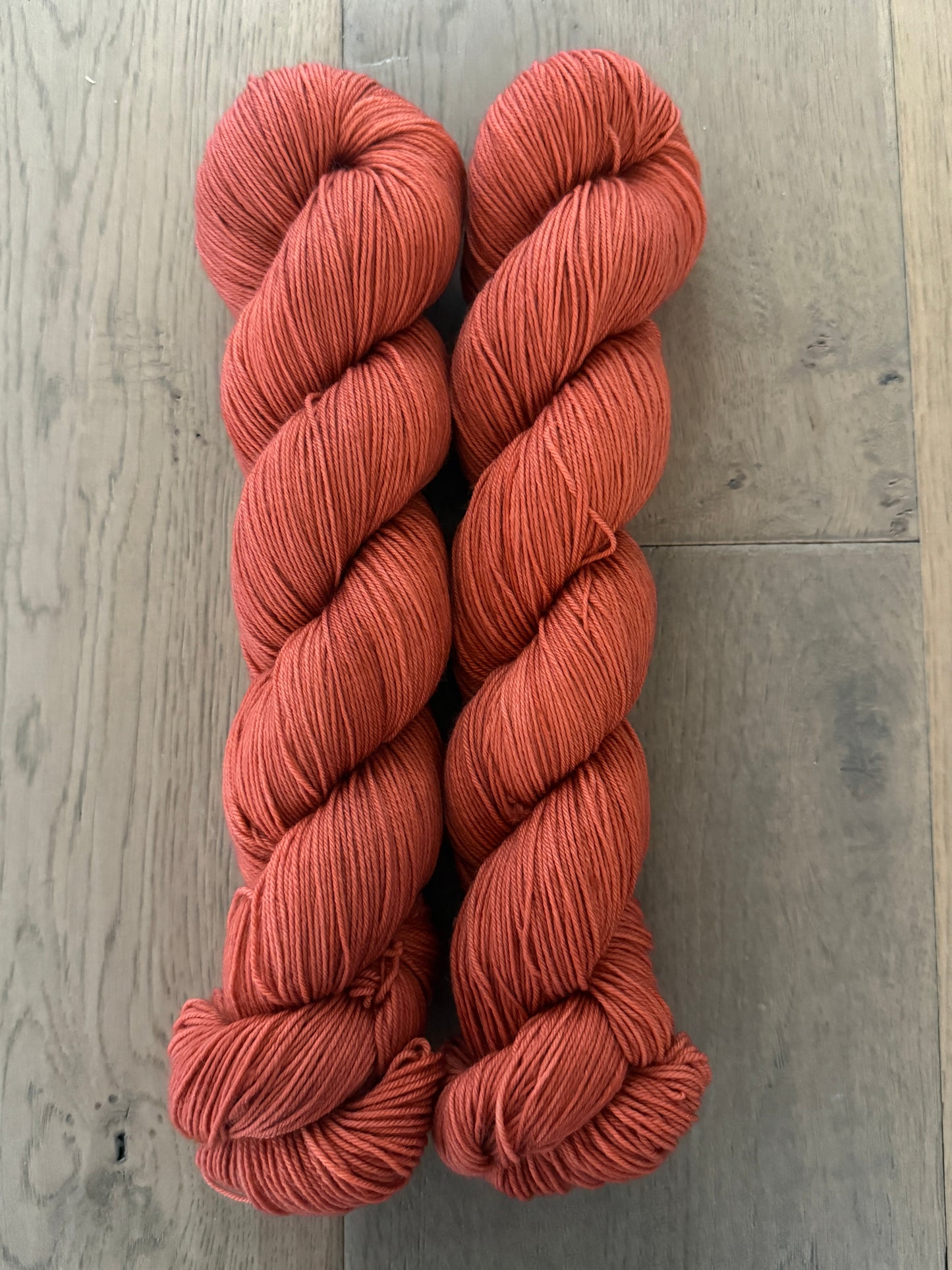 Terracotta Fingering Yarn
