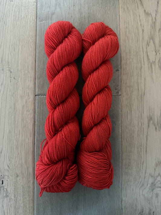 Strawberry Fingering Yarn