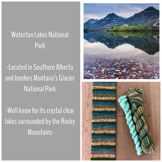 Waterton Fingering Self Striping Sock Set