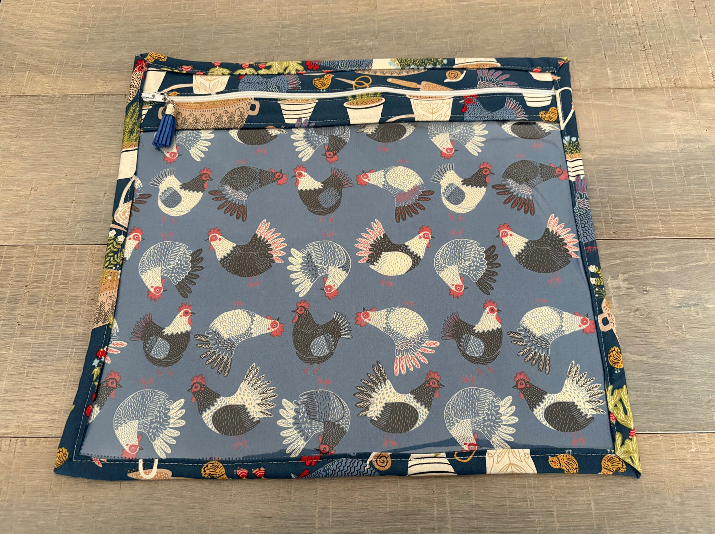 Vinyl Cross-stitch Bag