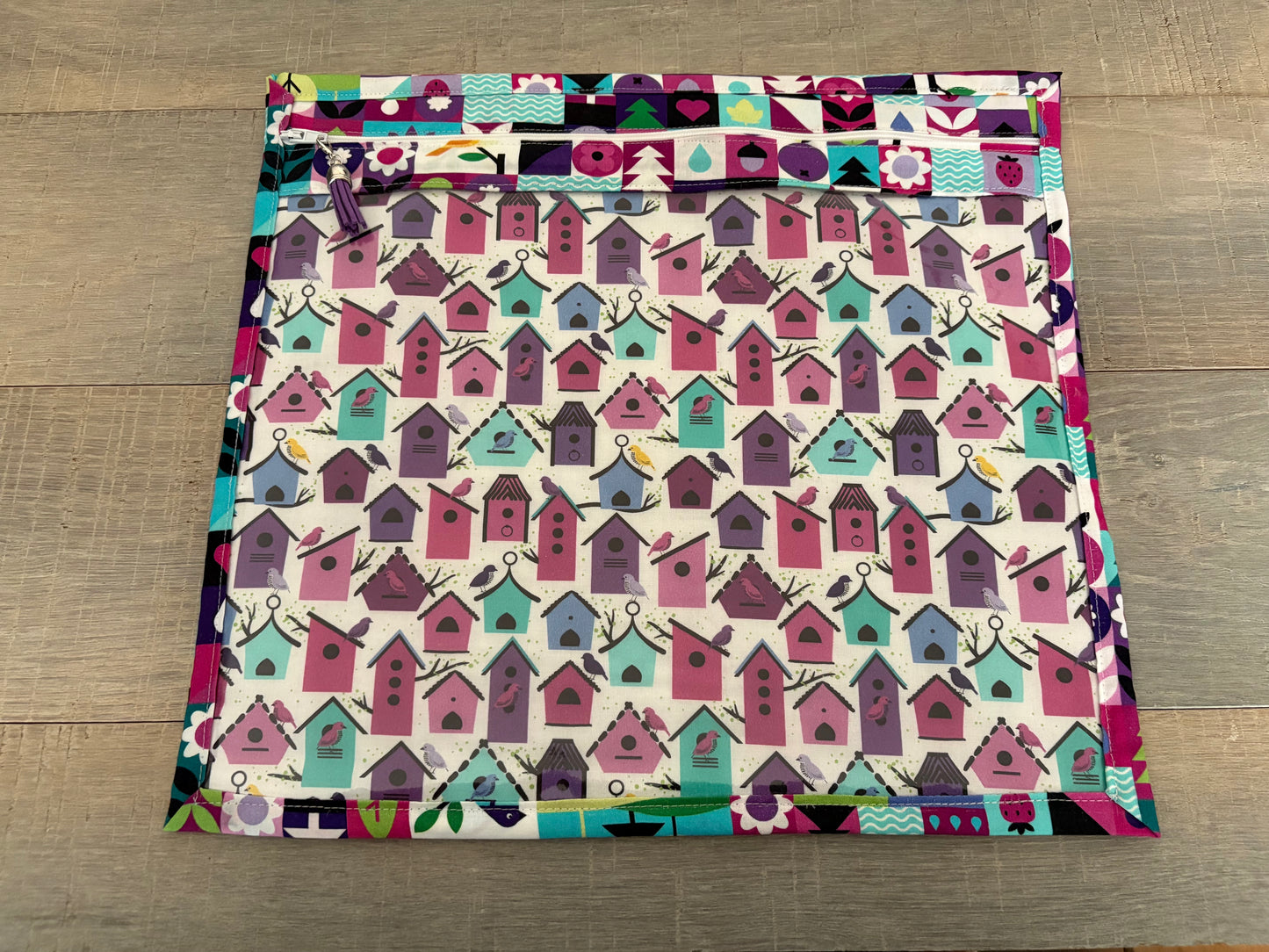 Vinyl Cross-stitch Bag