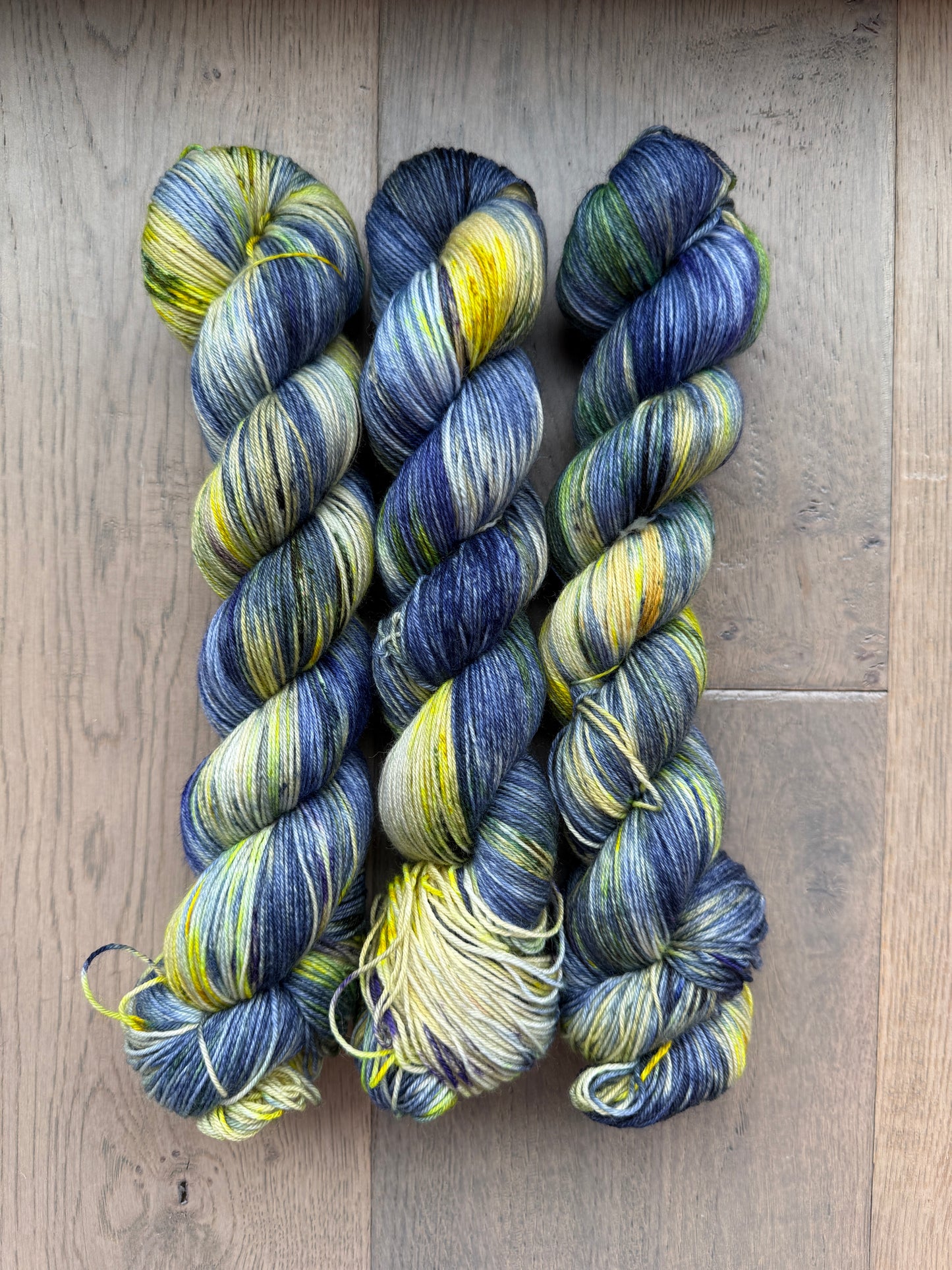 Creepy Crescent Fingering Yarn