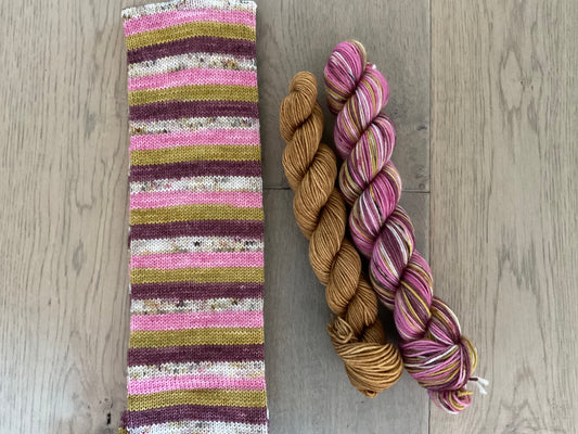 Bee's Knees Self Striping Sock Set