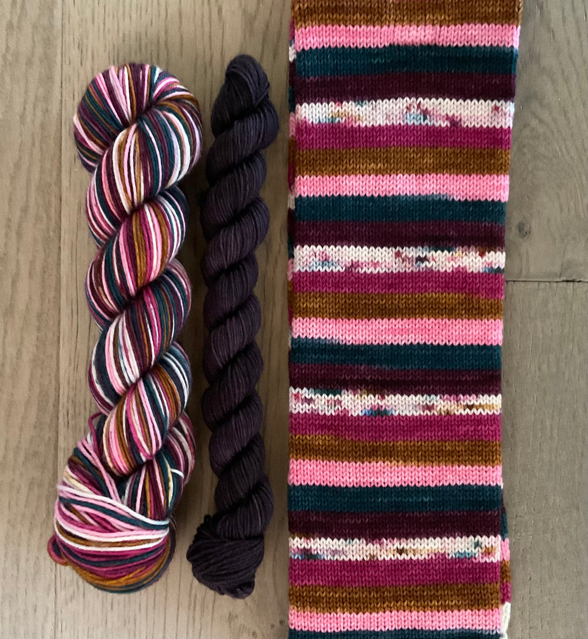 Book Club Self Striping Sock Set