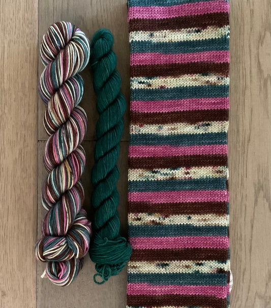 One More Chapter Self Striping Sock Set