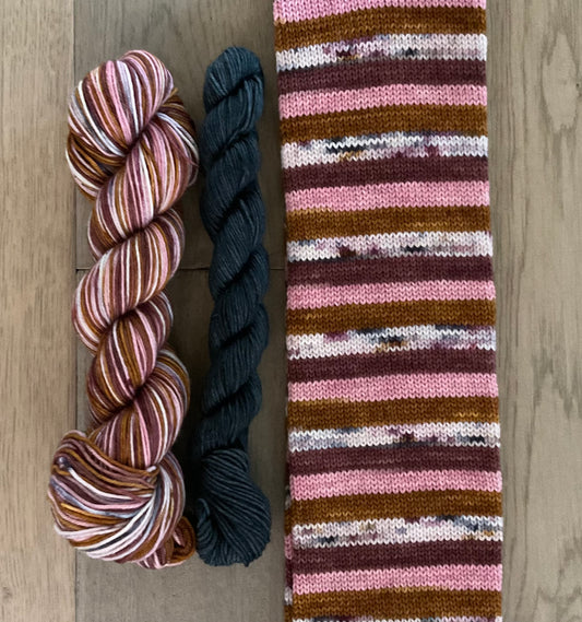 Bookish Self Striping Sock Set