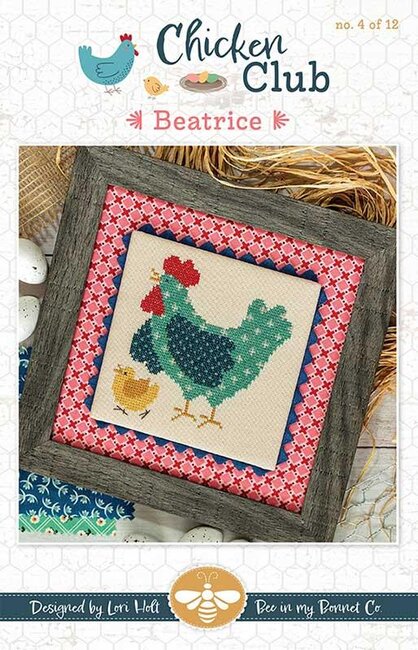 Chicken Club Cross Stitch Patterns by Lori Holt