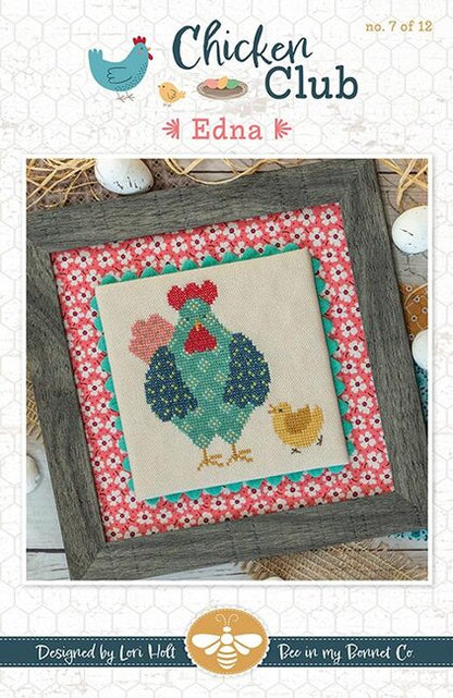 Chicken Club Cross Stitch Patterns by Lori Holt