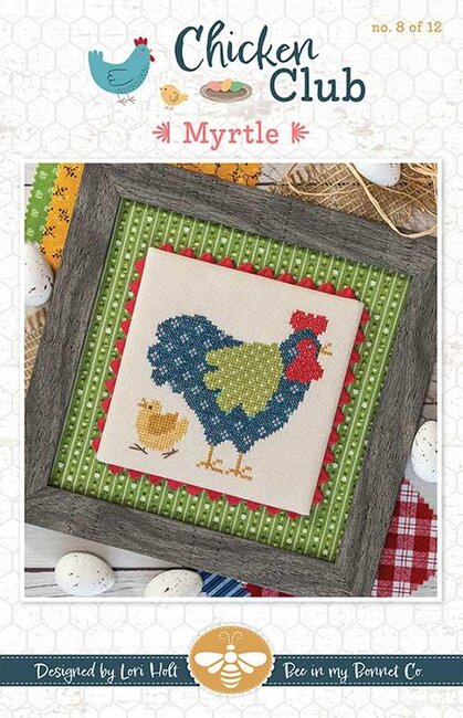 Chicken Club Cross Stitch Patterns by Lori Holt