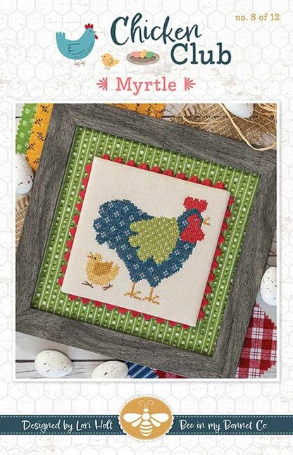 Chicken Club Cross Stitch Patterns by Lori Holt