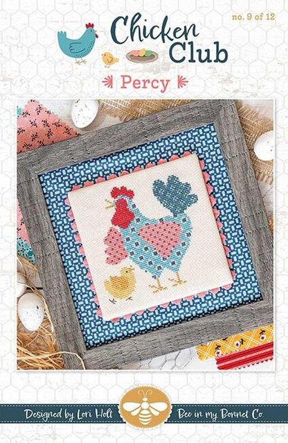 Chicken Club Cross Stitch Patterns by Lori Holt