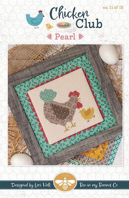 Chicken Club Cross Stitch Patterns by Lori Holt