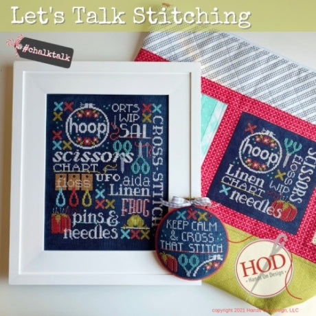 Let's Talk Stitching Cross Stitch Pattern