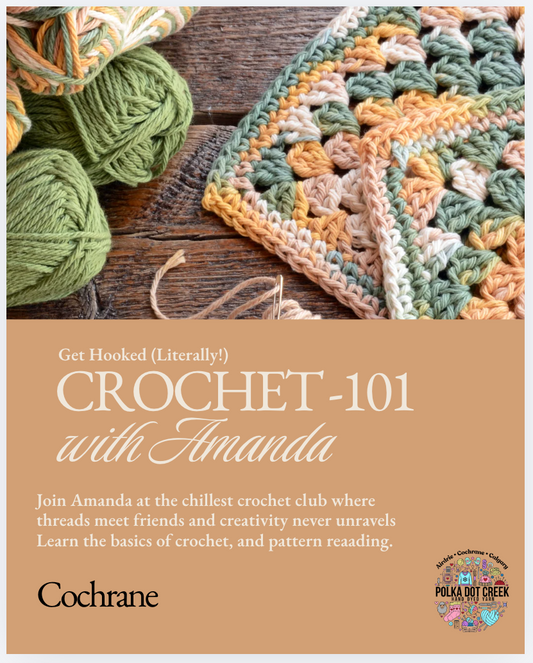 Beginner Crochet Classes with Amanda