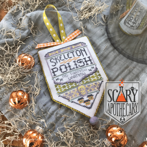 Skeleton Polish Cross Stitch Pattern