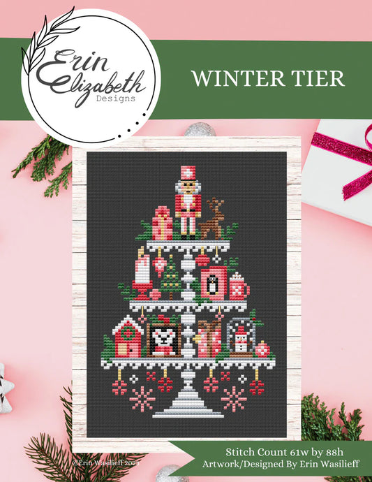 Winter Tier Cross Stitch Pattern