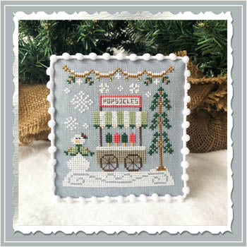 Snow Village - Popsicle Cart
