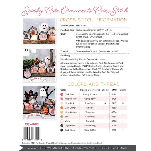 Spooky Cute Ornaments